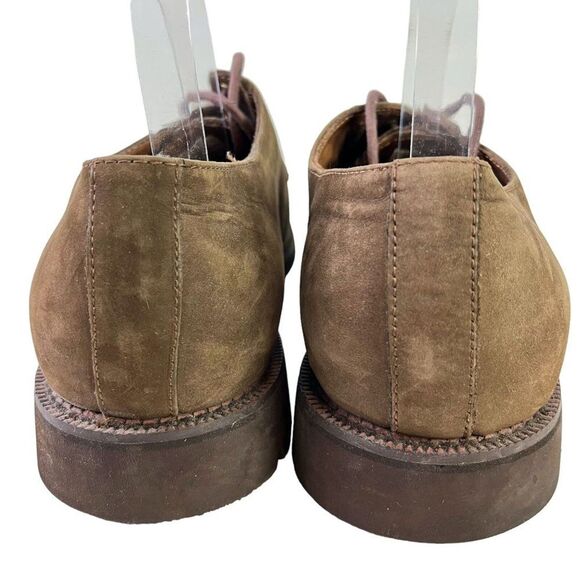 Eddie Bauer Mens Brown Lace UP Oxford Real Leather Casual Shoes Vibram Sole 14 main image 7